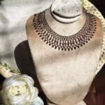 Bronzed Lattice Choker