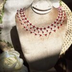 Scarlett Ribbon Lattice Collar
