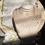 Ivory Lace Pearl Necklace