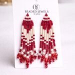 Scarlet Waterfall Tassels